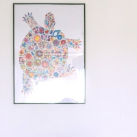 Edelstenen Schildpad Kleurplaat Poster