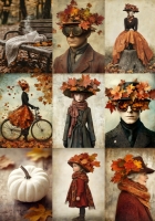 Papieren blok - Herfst