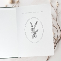 Bullet Journal - Lavendel gold