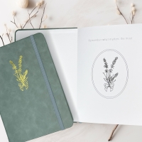Bullet Journal - Lavendel gold